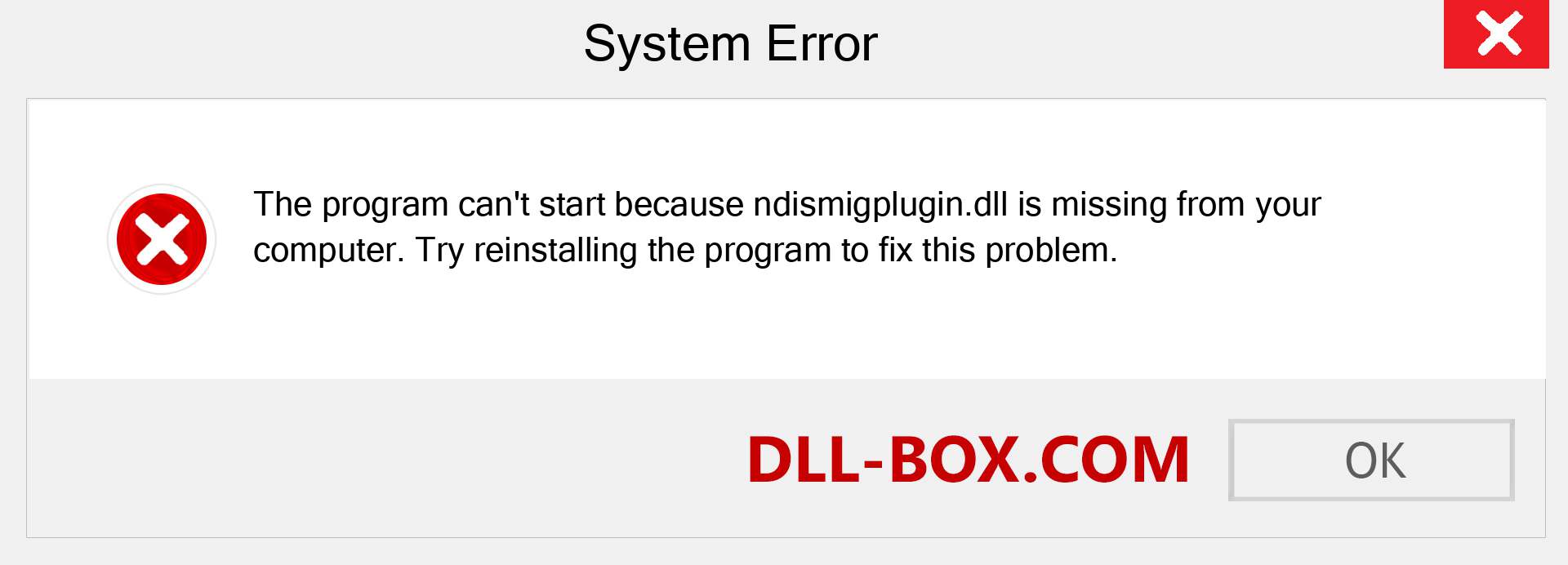  ndismigplugin.dll file is missing?. Download for Windows 7, 8, 10 - Fix  ndismigplugin dll Missing Error on Windows, photos, images